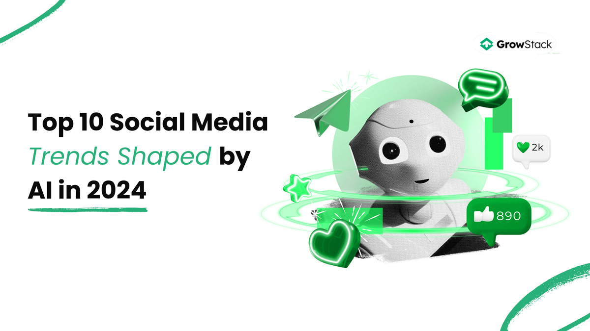 Top 10 Social Media Trends Shaped by AI in 2024