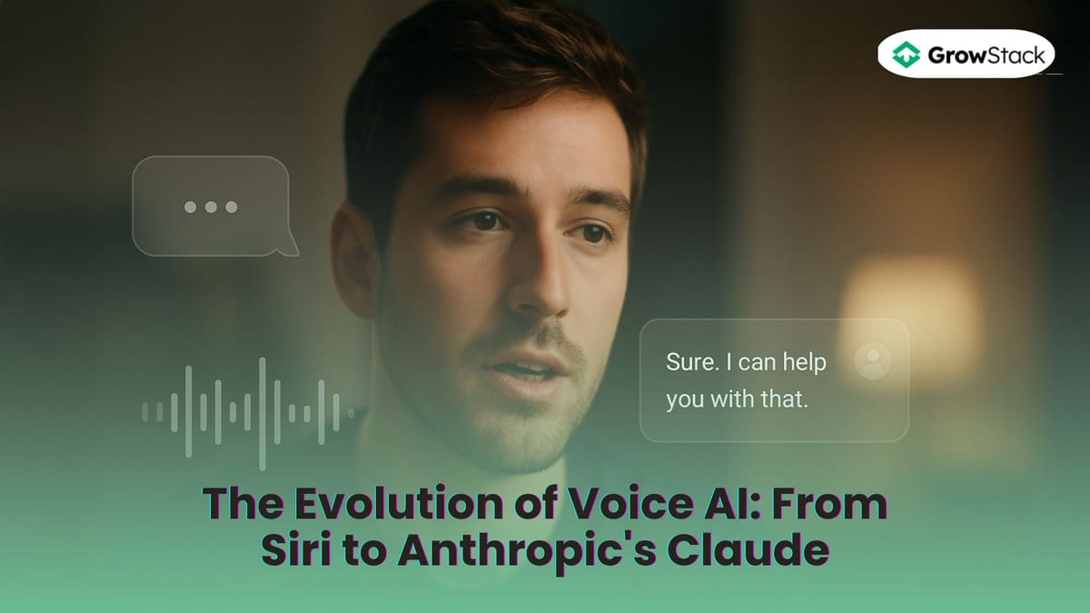 The Evolution of Voice AI: From Siri to Anthropic's Claude