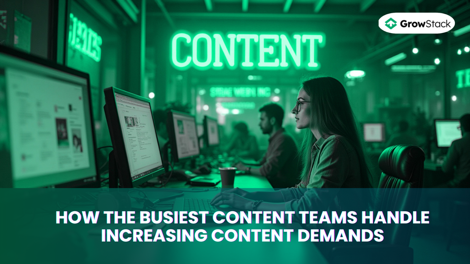 How the busiest content teams handle increasing content demands